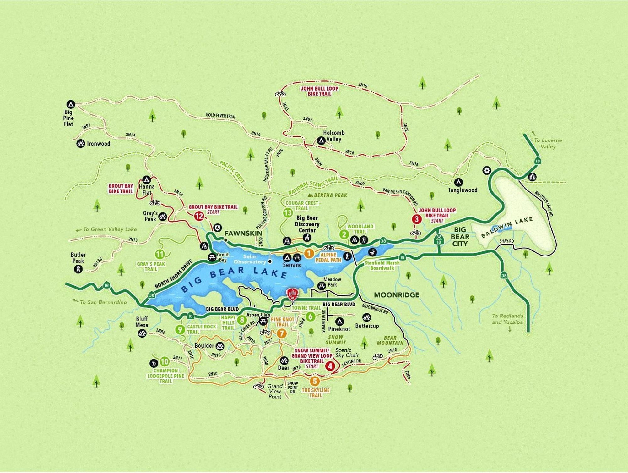 The Nest On Towne Trail - Hot Tub, Bbq, Fire Pit Villa Big Bear Lake Buitenkant foto